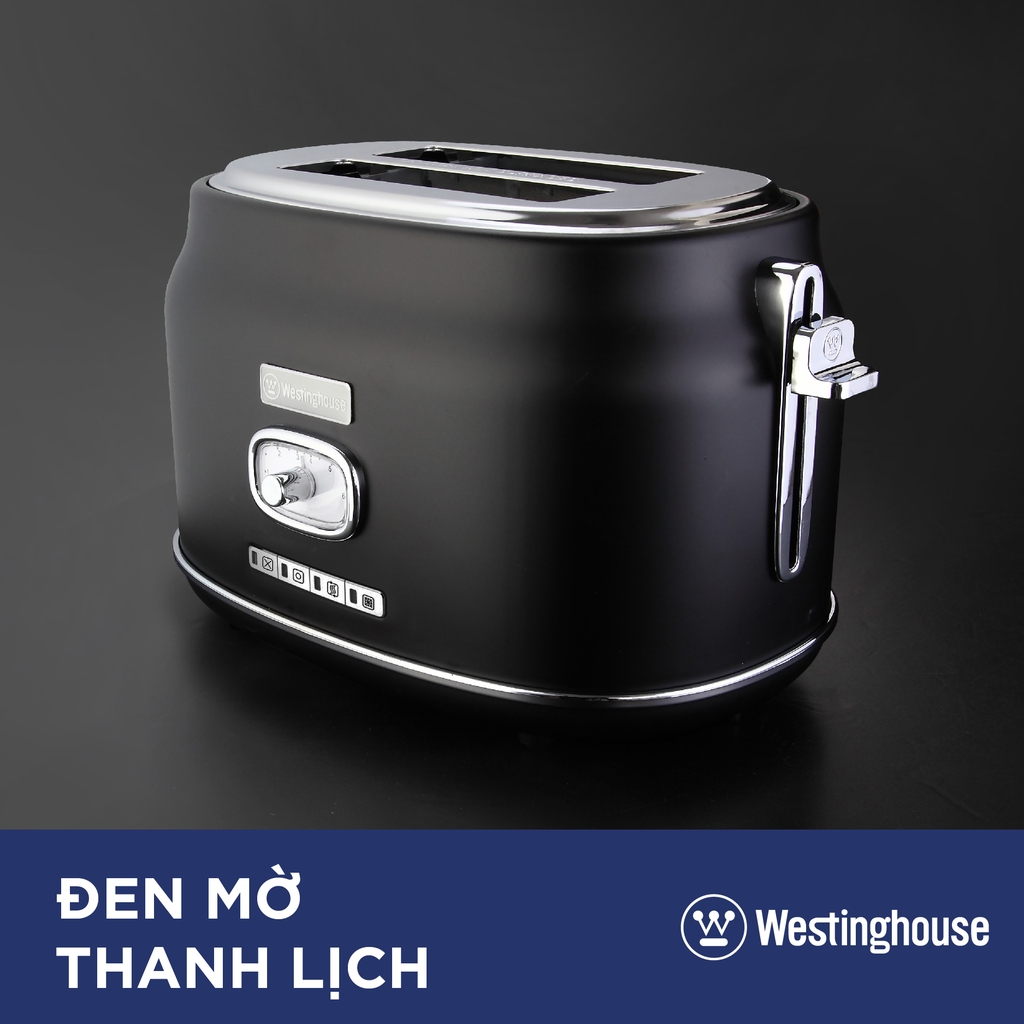 Máy nướng bánh mì 2 lát Westinghouse WKTTB857 (815W) - Hàng chính hãng