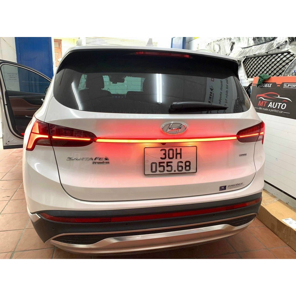 Đèn Led cốp sau xe Hyundai Santafe 2019 - 2022, Led trang trí tay mở cốp