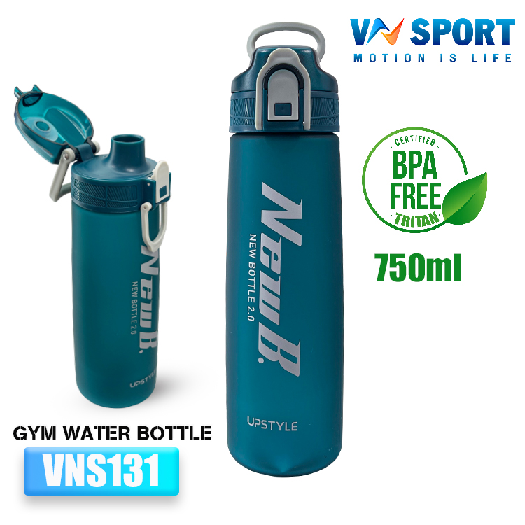 Bình Nước Thể Thao Chất Liệu TriTan New.B - BPA Free An Toàn Cho Sức Khỏe, Chịu nhiệt -20°C~96°C (750ml) | Gym Watter Bottle