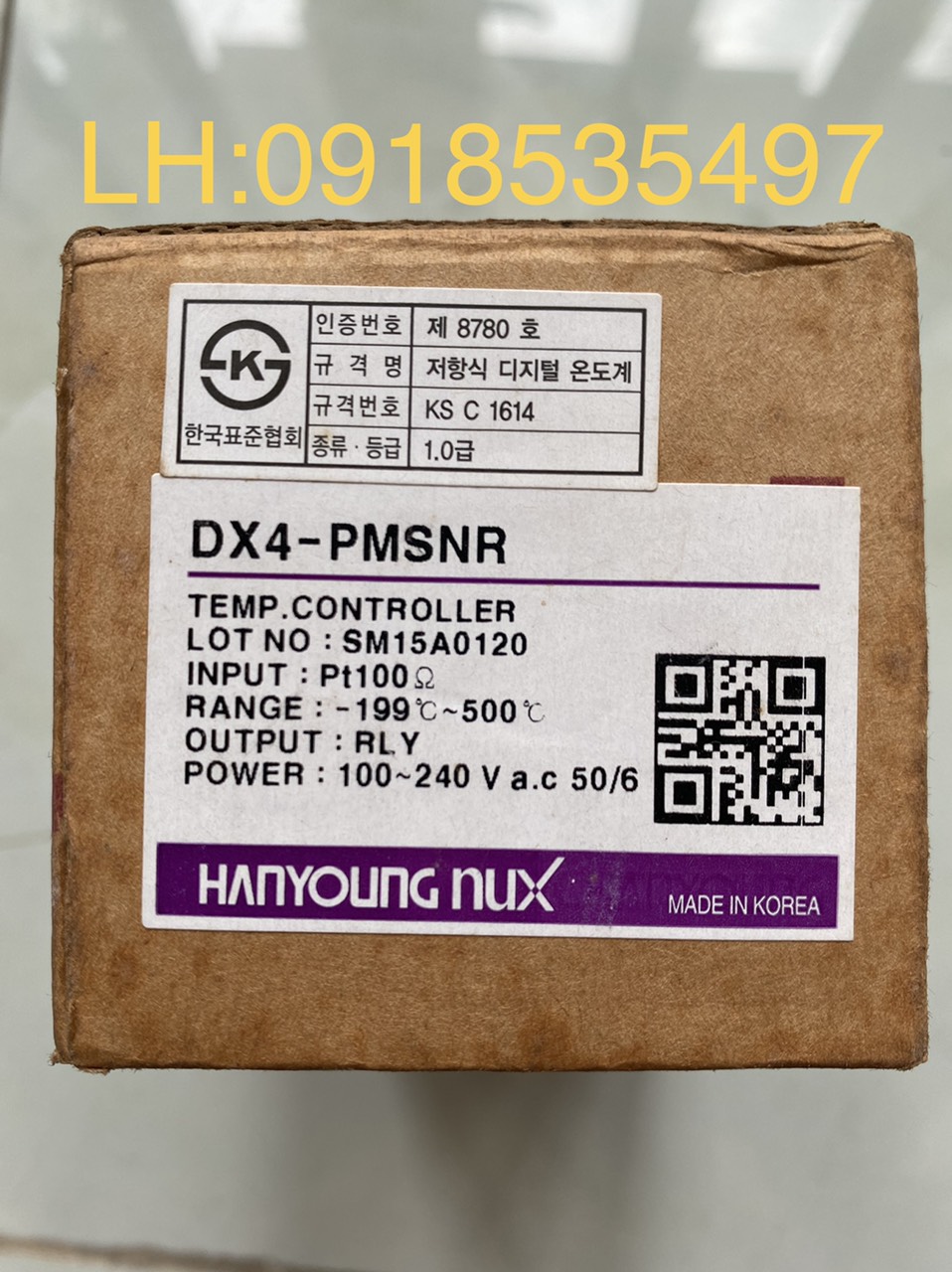 ĐỒNG HỒ ĐIỀU KHIỂN NHIỆT ĐỘ DX4-PMSNR