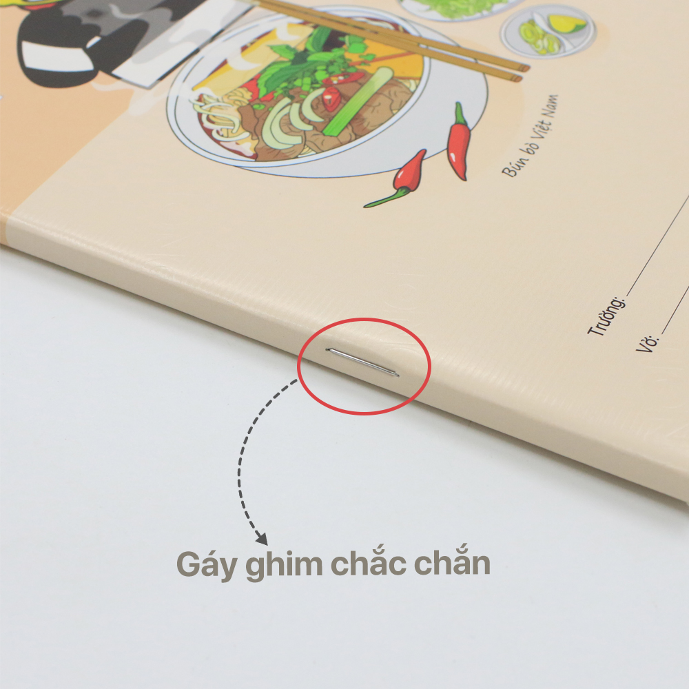 Vở 4 ô ly 80 trang Hồng Hà School Oringa định lượng 110gsm - 0598