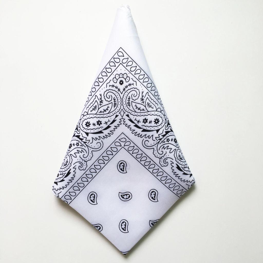 Women Men Fashion Bandana Hairwrap Sports Headwear Paisley Printed Hip Hop Bandana Wrist Hairwrap Face Head Wrap Scarf Reusable