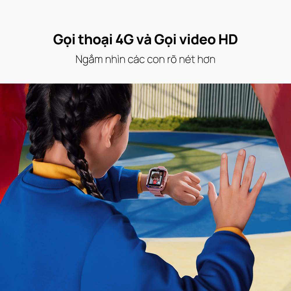 Đồng Hồ Thông Minh Trẻ Em HUAWEI WATCH KID 4 Pro | Gọi video HD | Định vị GPS bằng AI | Kháng nước ở độ sâu 50m | Hàng Chính Hãng