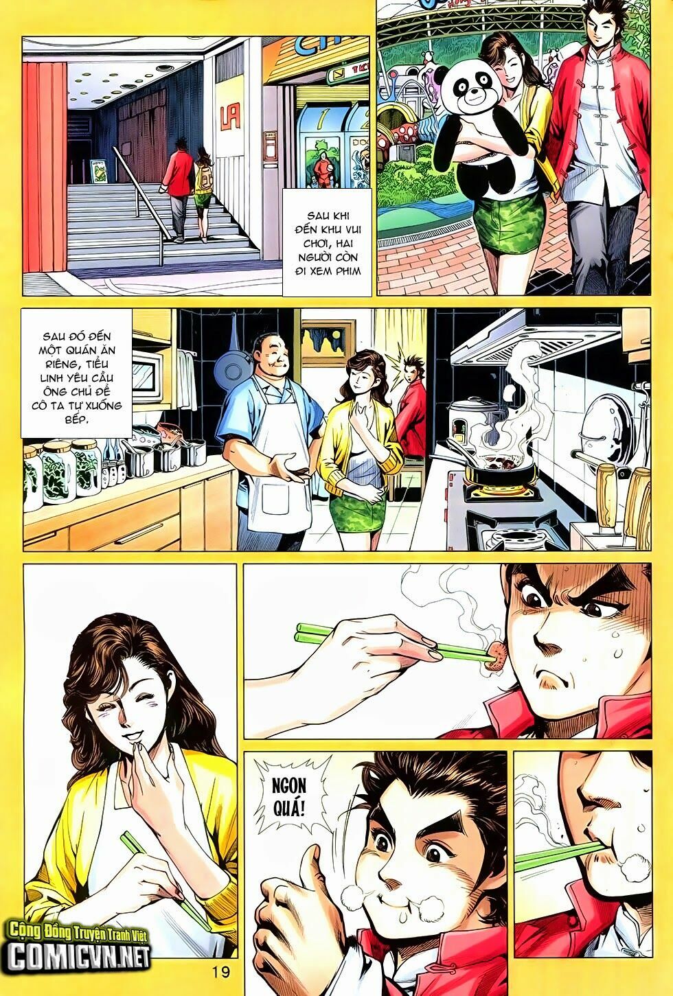 đông phương chân long chapter 15 16