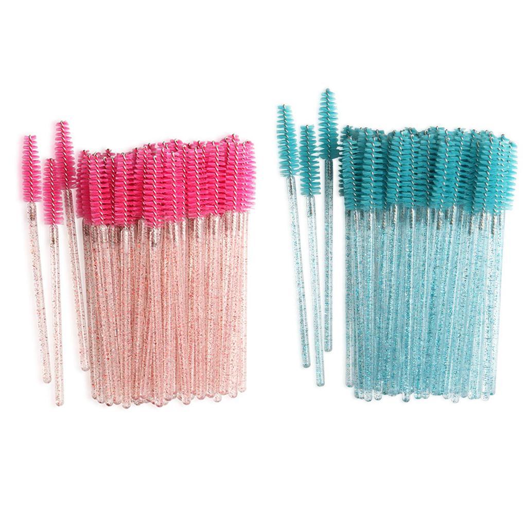 200pcs Disposable Eyelash Brushes Eye Lash Extension Grafting Makeup Tool