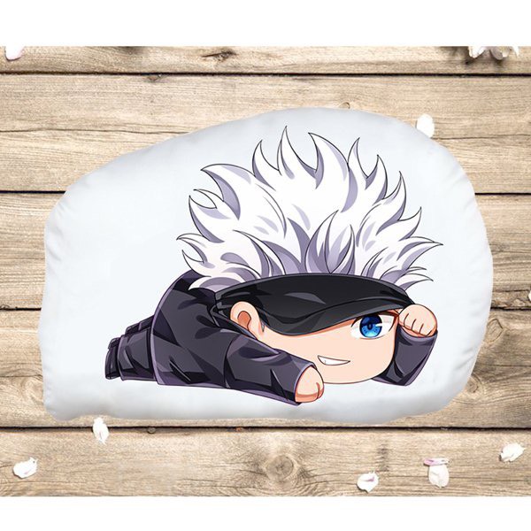 Gấu ôm jujutsu kaisen 2 mặt ảnh 22-50cm/ Gối ngủ anime jujutu kaisen