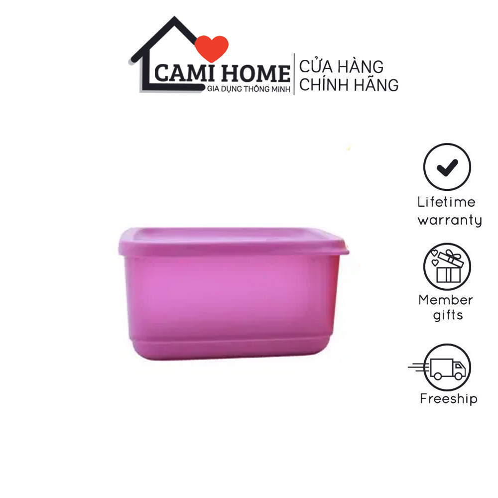 Bộ Hộp Bảo Quản Thực Phẩm Medium Summer Fresh Tupperware, Hộp Trữ Khô, Nhựa Nguyên Sinh An Toàn