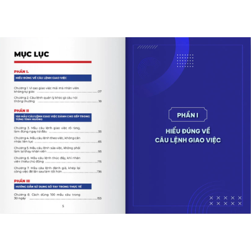 Sách - Sổ tay 100 mẫu câu lệnh sếp dùng giao việc cho cấp dưới