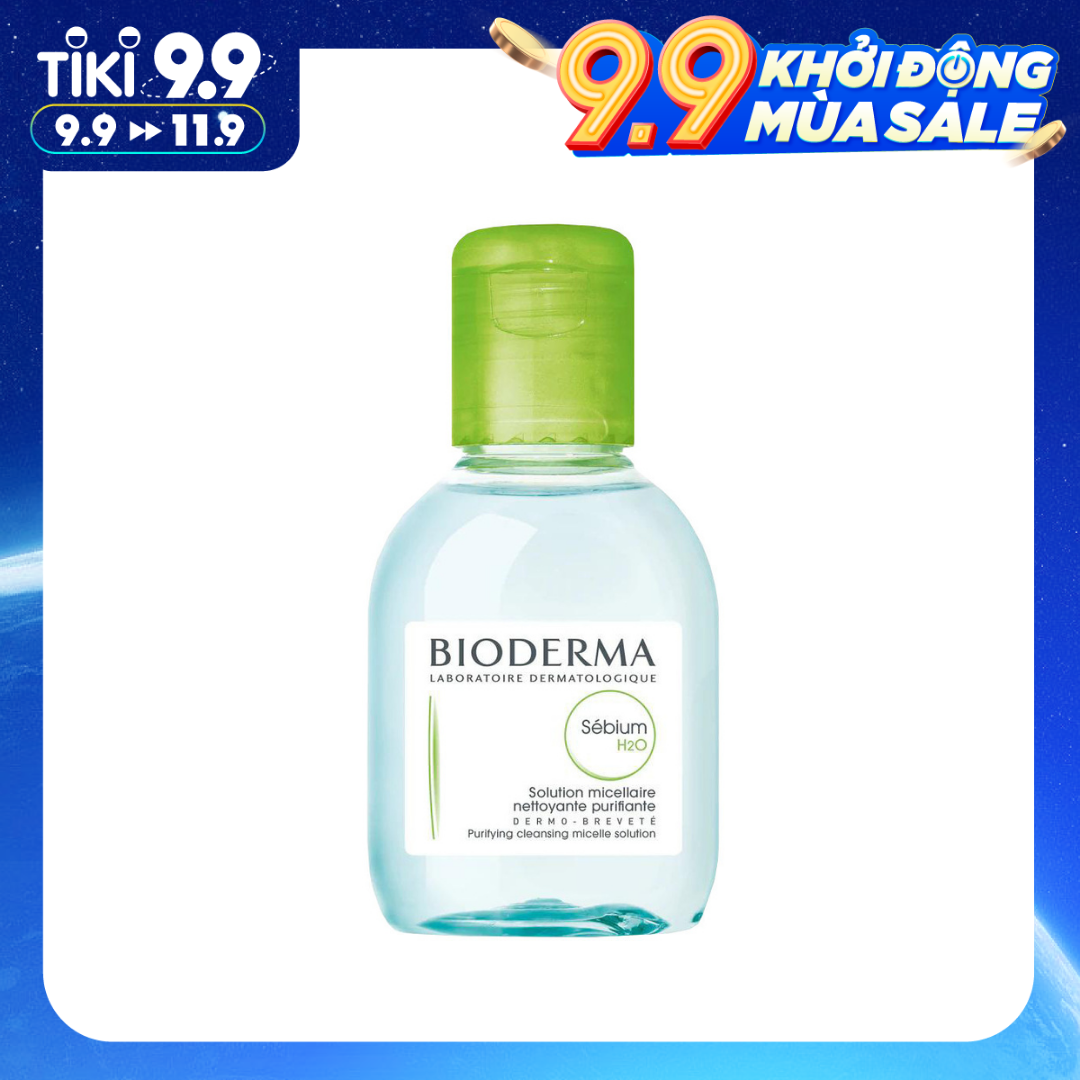 Nước Tẩy Trang Dành Cho Da Dầu, Da Mụn BIODERMA Sébium H2O 100ml