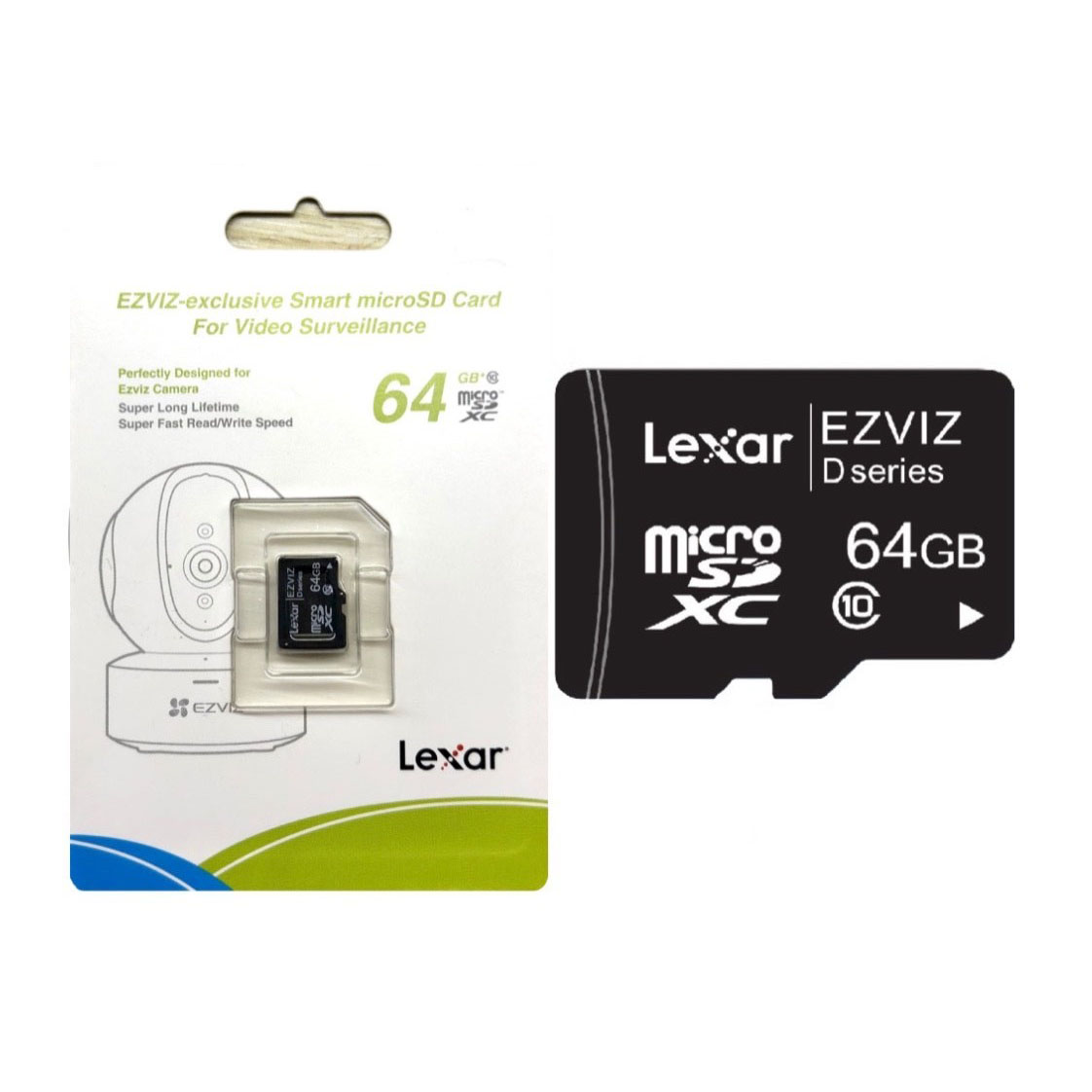 Thẻ Nhớ EZVIZ x Lexar Class 10 UHS-I 64GB - Hàng Chính Hãng