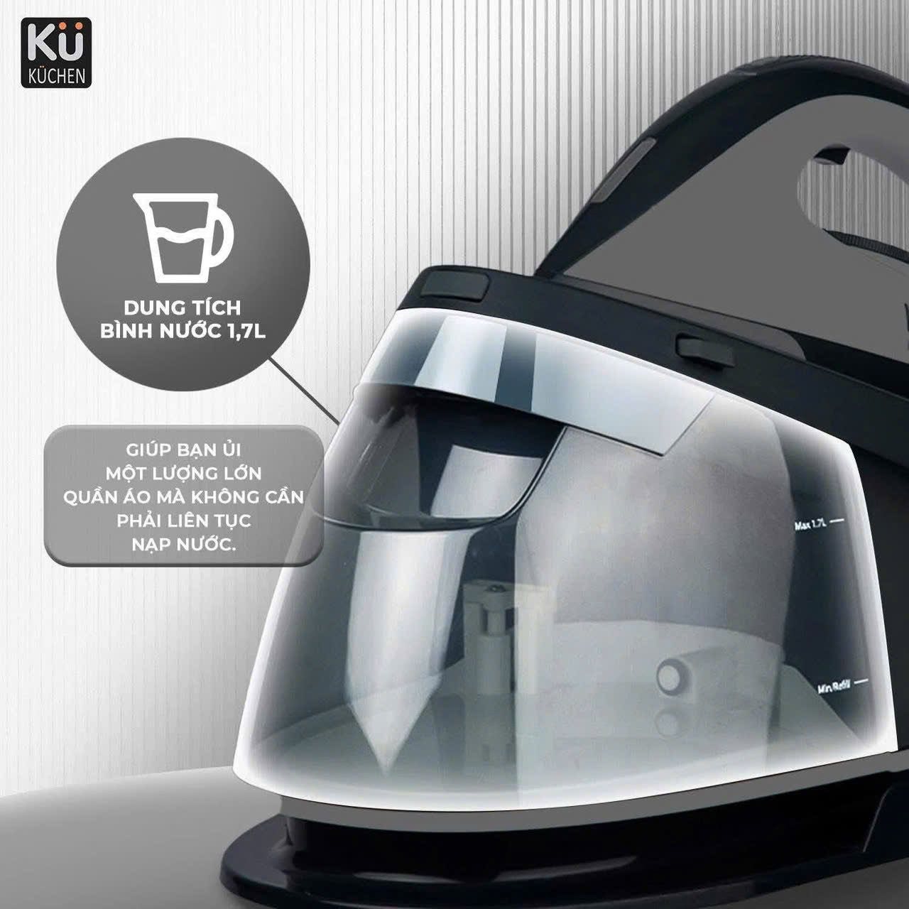 Bàn Là Hơi Nước Kuchen Express Ultimate Pro + KUHi6221 Hàng Chính Hãng