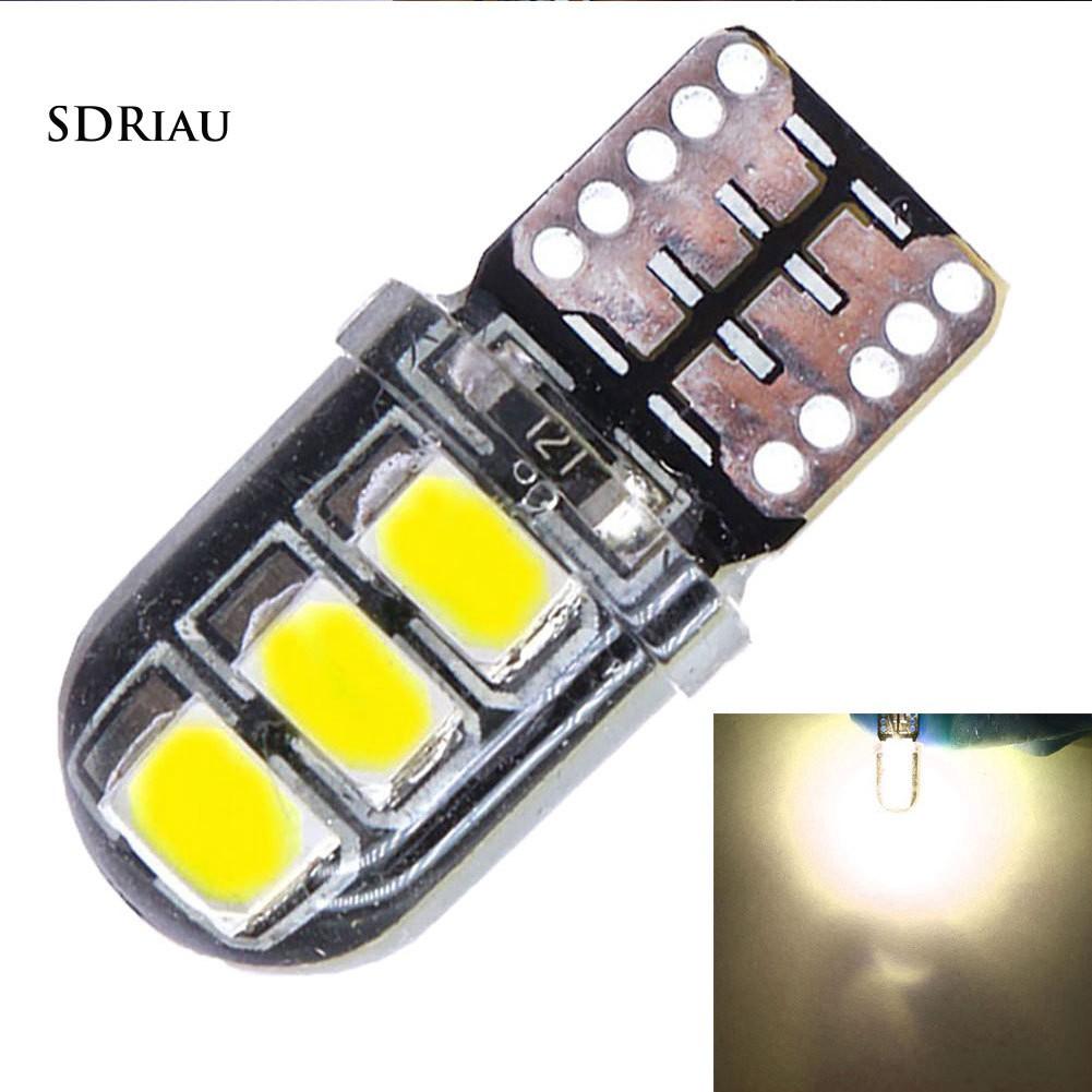Đèn Led 6 bóng T10 W5W SMD2835 Chống Thấm Nước Tiện Lợi Cho Xe Hơi