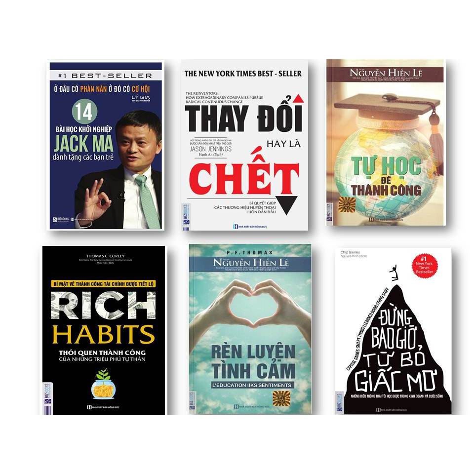 Bộ sách 6 cuốn hay nên đọc t