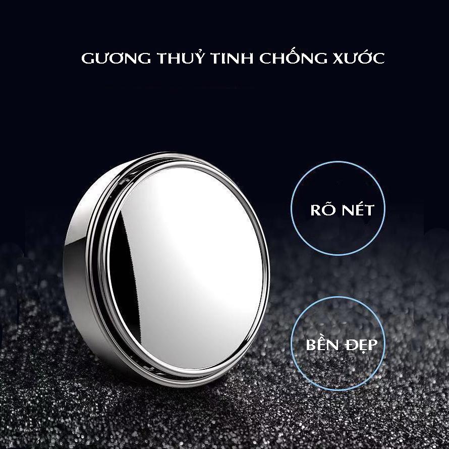 Gương cầu lồi ô tô gắn kính chiếu hậu 3R - 035