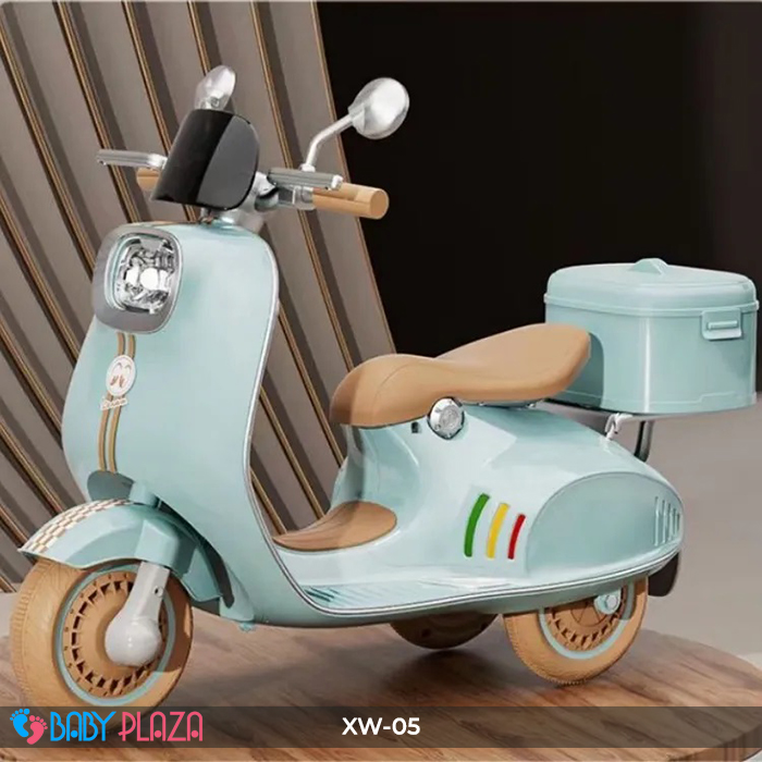 Xe điện kiểu Vespa siêu đẹp of BABY PLAZA XW-05