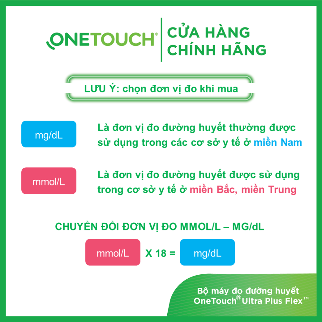 Máy đo đường huyết OneTouch Ultra Plus Flex