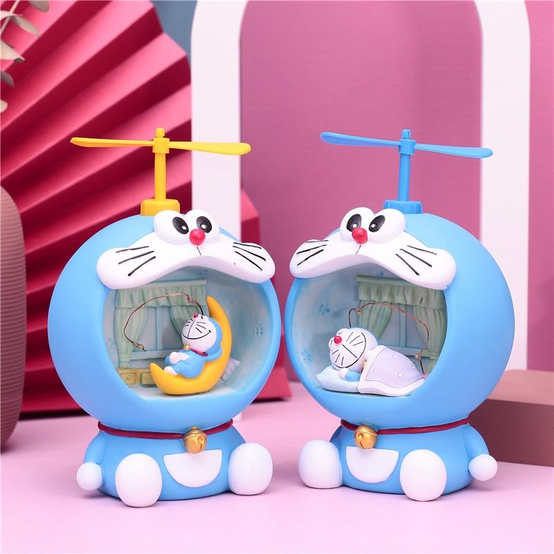 (CHỌN MÀU) Đèn Ngủ Doraemon, Quà Tặng Sinh Nhật Cho Bé Gái, Trang Trí Phòng Ngủ Siêu Dễ Thương