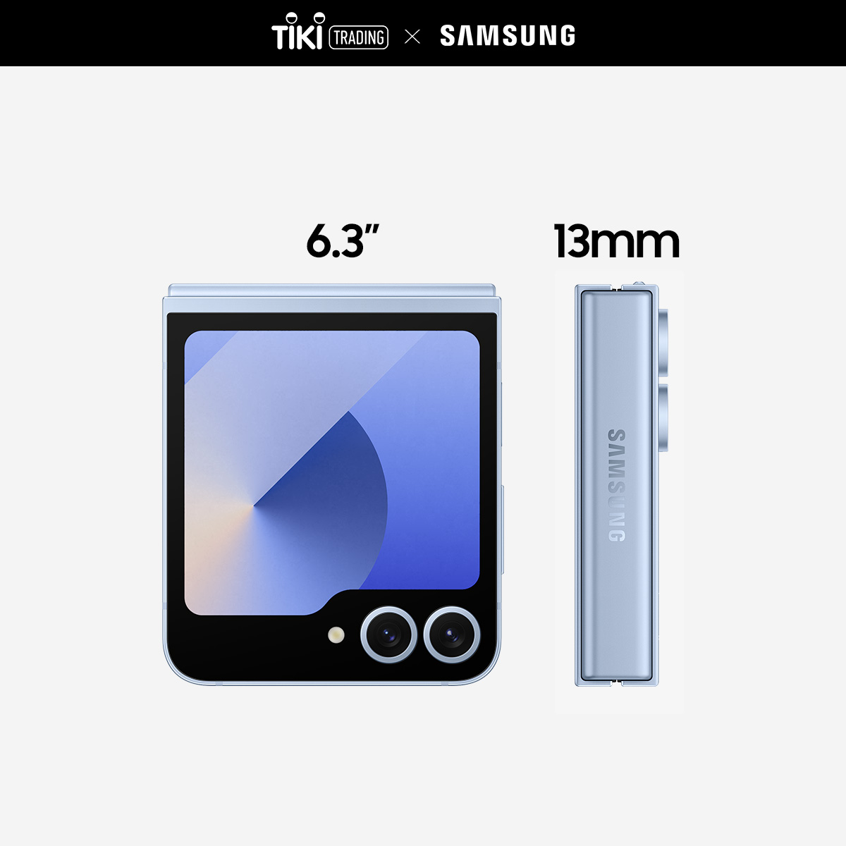 Hình ảnh Điện thoại Samsung Galaxy Z Flip6, điện thoại AI, 512GB, pin lớn nhất, Flexcam 50MP - Hàng chính hãng