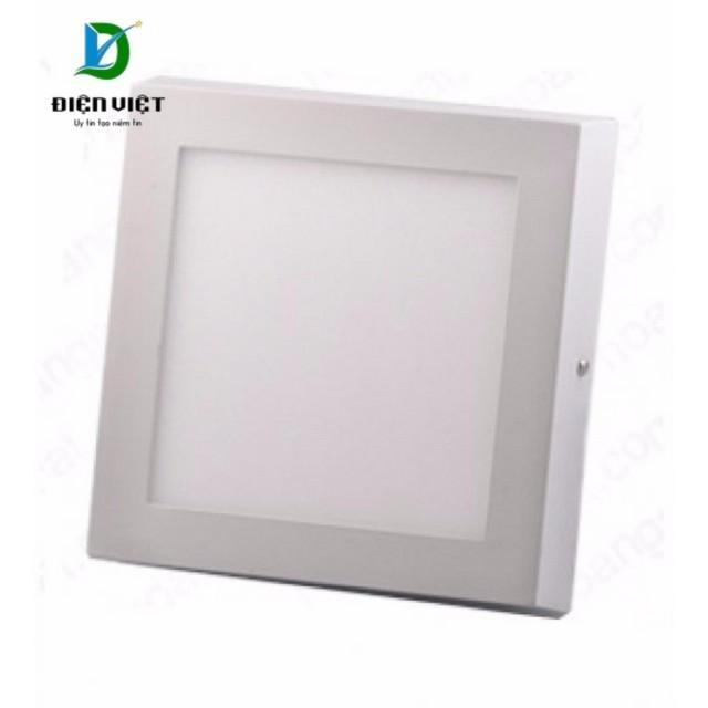 Đèn led ốp trần, đèn mâm nổi 12W Vuông loại tốt