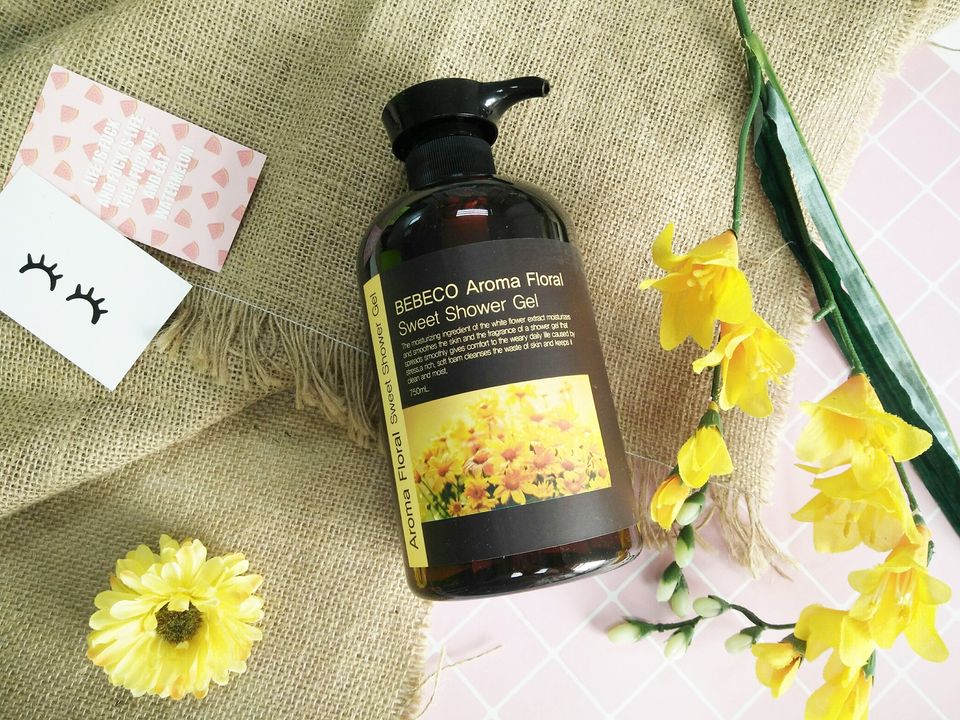 Gel tắm hương thơm ngọt ngào BEBECO aroma floral sweet shower gel