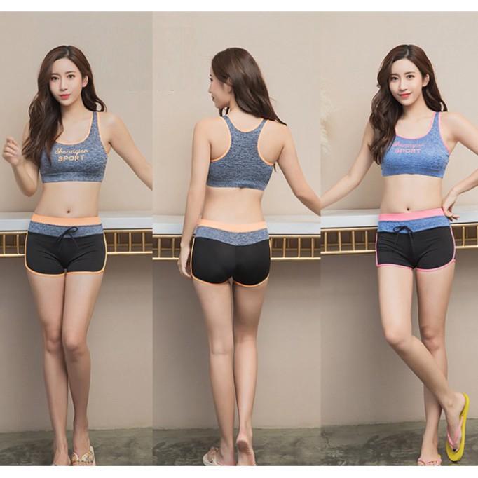 freeship Áo Tắm 2 Mảnh Thể Thao AT067 Shop Mây (bikini đồ bơi)