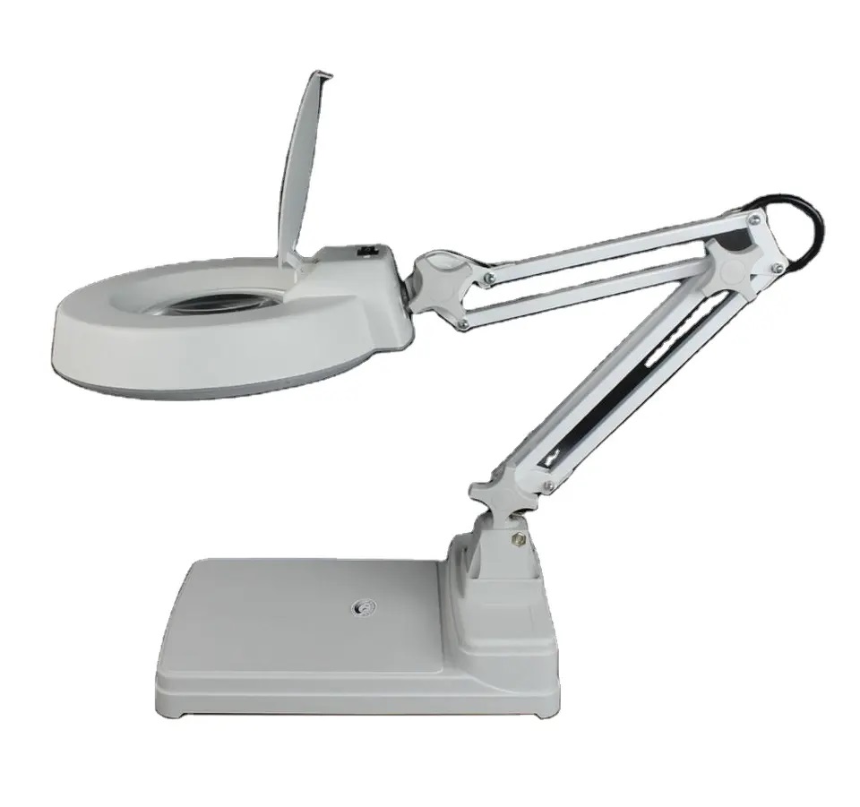Kính lúp để bàn có đèn TERINO 86C-10X - Hàng chính hãng