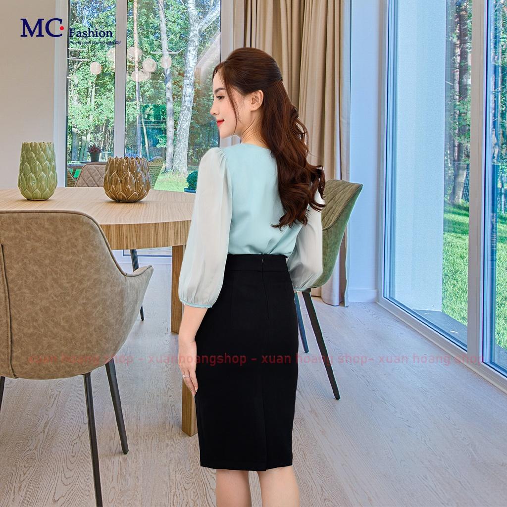 Áo Sơ Mi Trắng Nữ Công Sở Mc Fashion Ta1126