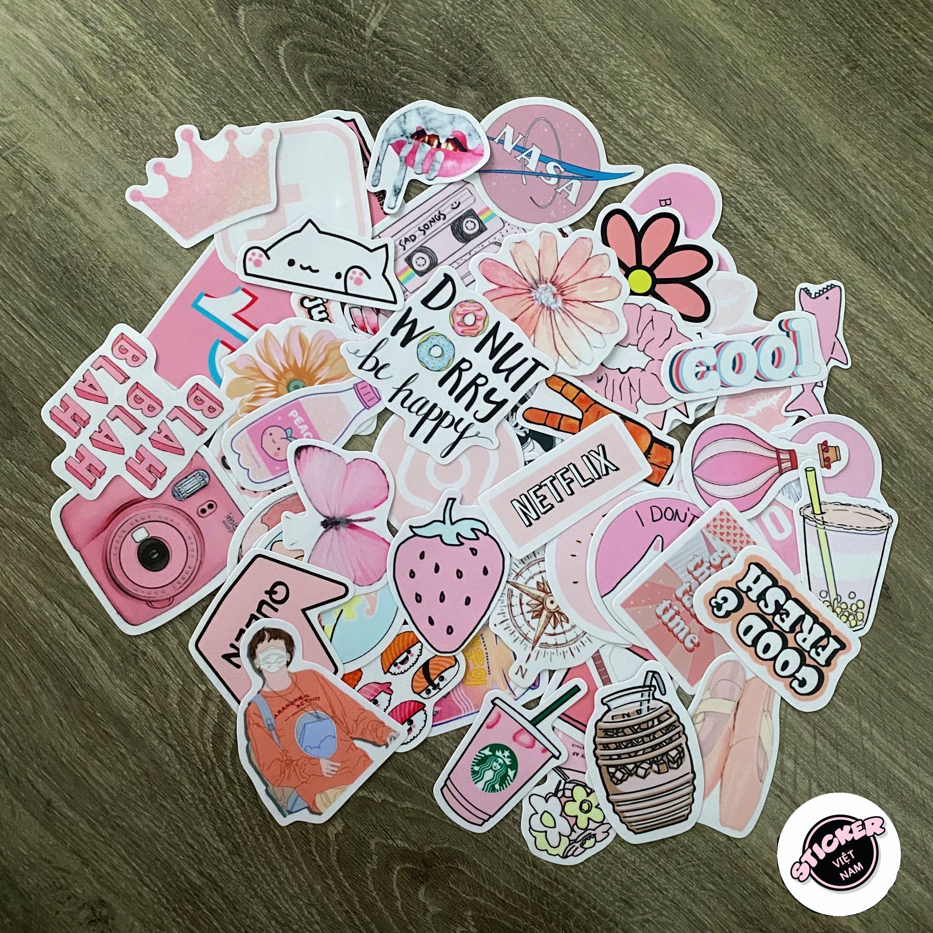 Sticker Peach Màu Lòng Đào Hình Dán Trang Trí Nón Bảo Hiểm Va Ly Decal Chống Nước Chất Lượng Cao Bomb Laptop Xe Đạp Xe Máy Xe Điện Motor Máy Tính Học Sinh Tủ Quần Áo Nắp Lưng Điện Thoại