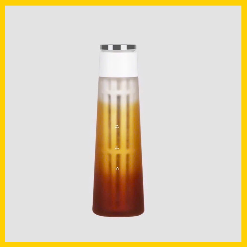 Chai Cold Brew Timemore  Tặng kèm phễu đong, cọ rửa và cà phê – Màu trắng