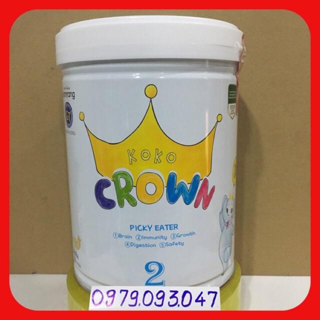 Sữa bột koko Crown 2 ( cho trẻ biếng ăn ) 800g - date: 03/2023