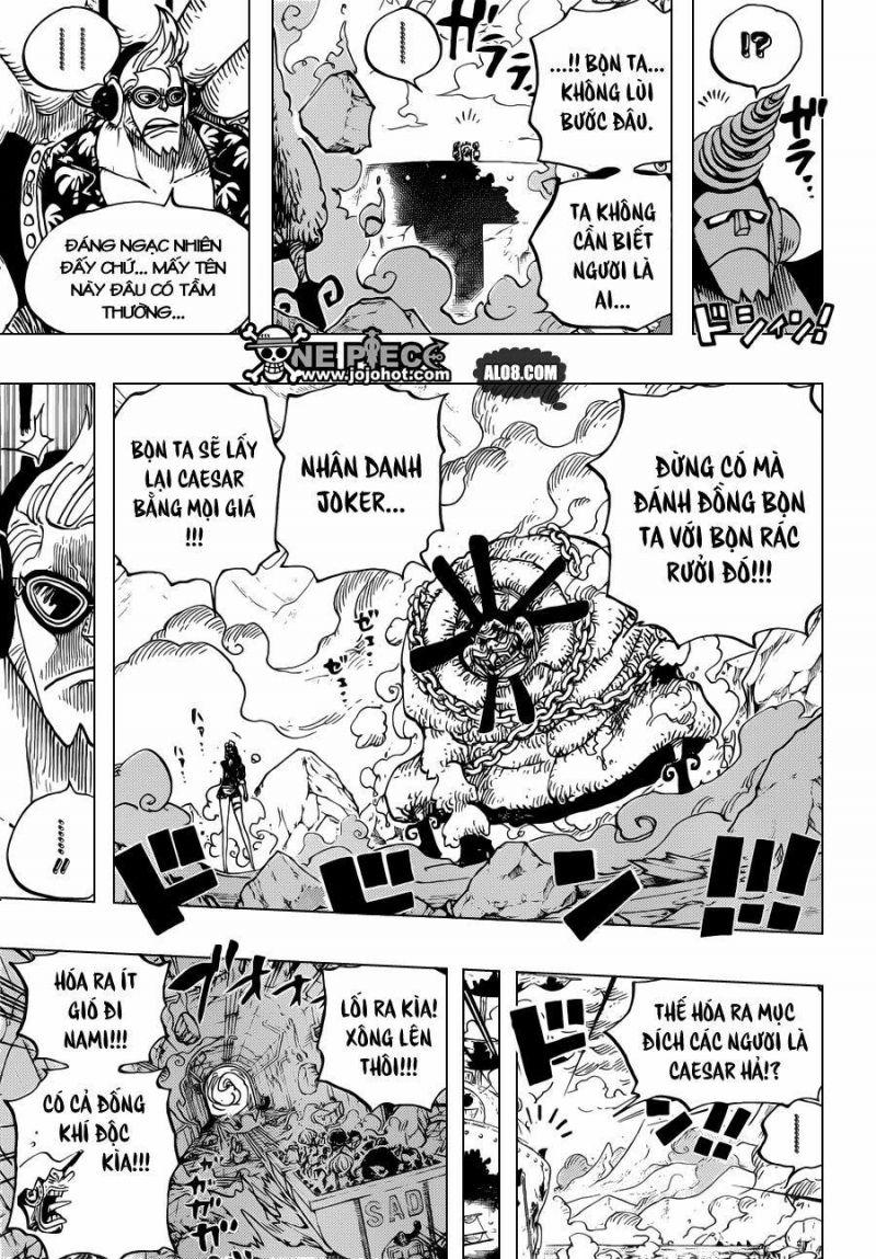 đảo hải tặc - one piece chapter 695 6