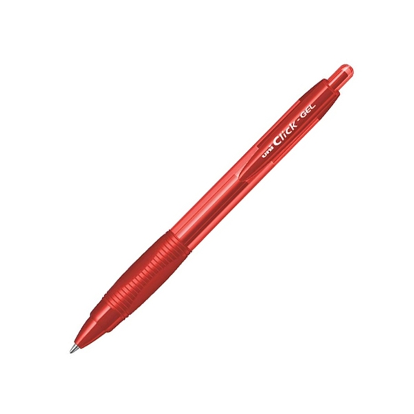 Bút Bi Bấm Uni Click Gel XSG-R7 - Mực Đỏ