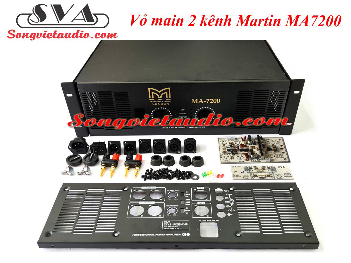 VỎ MAIN, VỎ CỤC ĐẨY SIZE 3U MARTIN MA 7200 mẫu mới rất đẹp