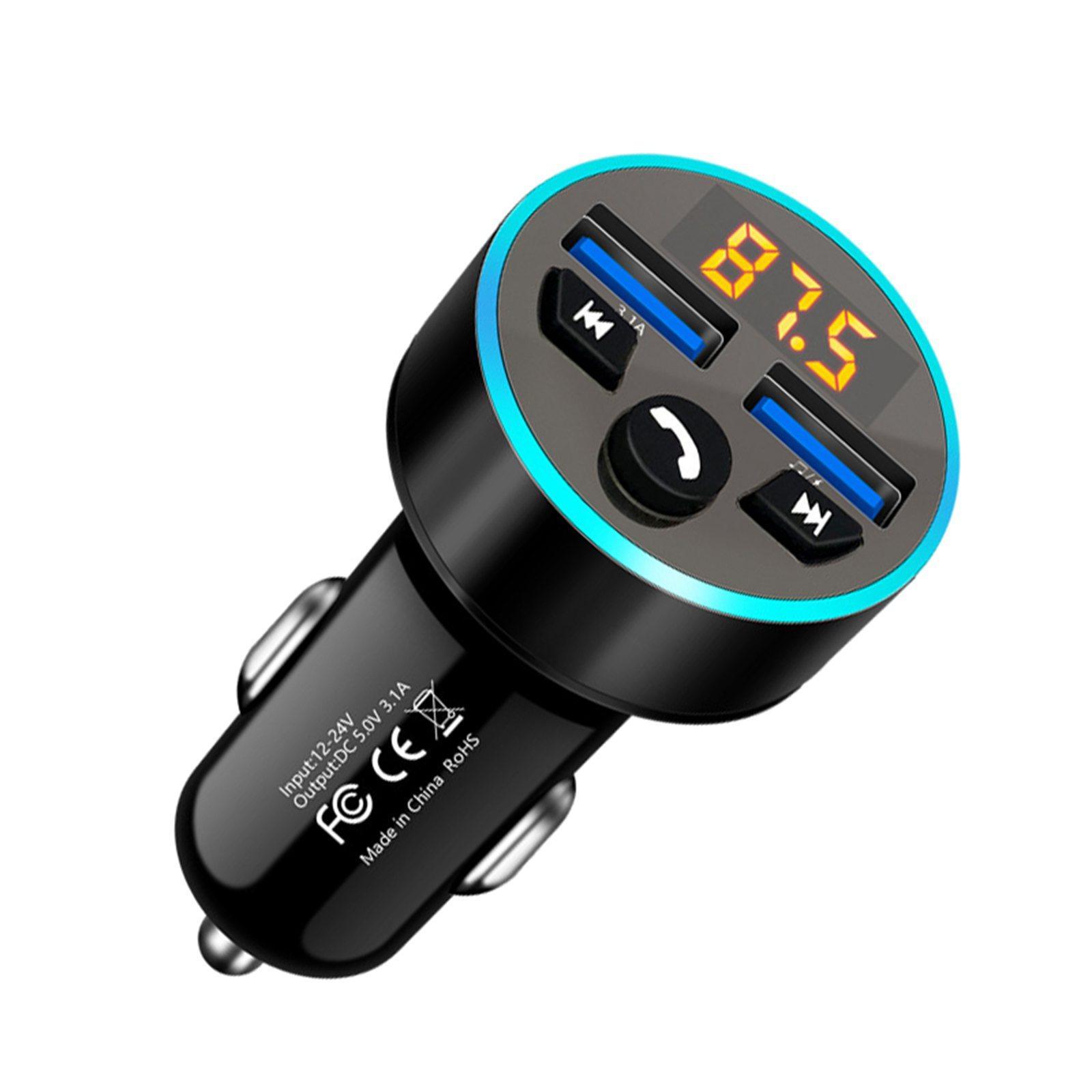 Car Charger Aluminum Alloy Portable Mini  Power for MP3 MP4 Cameras Car