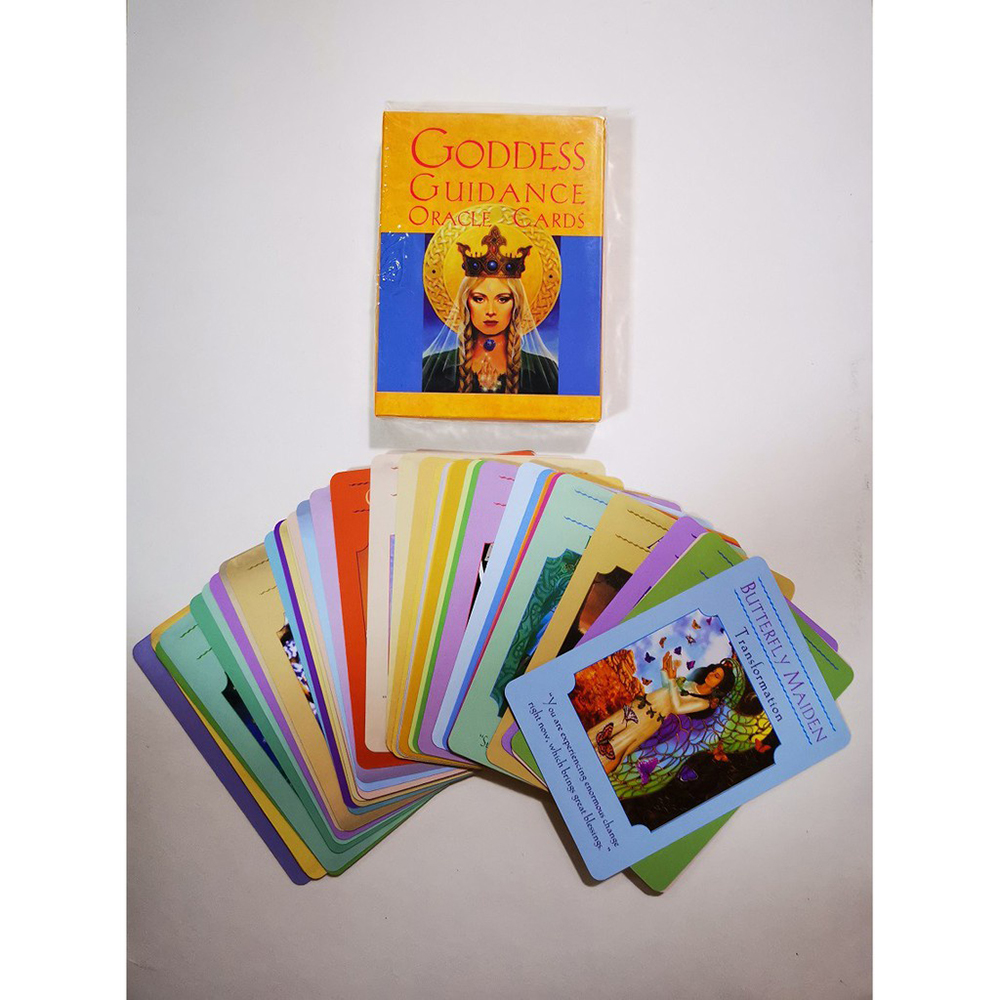 [Size Gốc] Bộ Bài Goddess Guidance Oracle Cards 44 Lá Bài Tặng Đá Thanh Tẩy