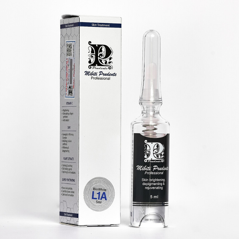 Kem khử Thâm Làm Hồng Môi BioWhite L1A Từ Nuwhite Mibiti Prudente Professional Mỹ 5ml