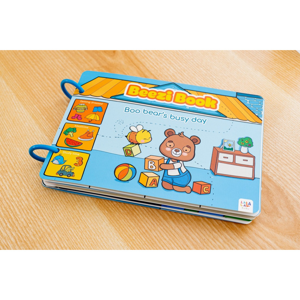 Học liệu bóc dán Busy Book cho bé Lalala Baby nhiều chủ đề đa dạng, song ngữ Anh Việt