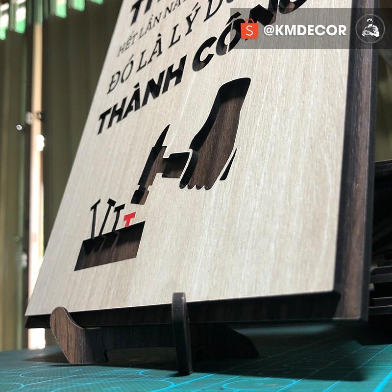 Tranh treo tạo động lực trong văn phòng - tôi đã thất bại hết lần này đến lần khác đó là lý do tôi thành công