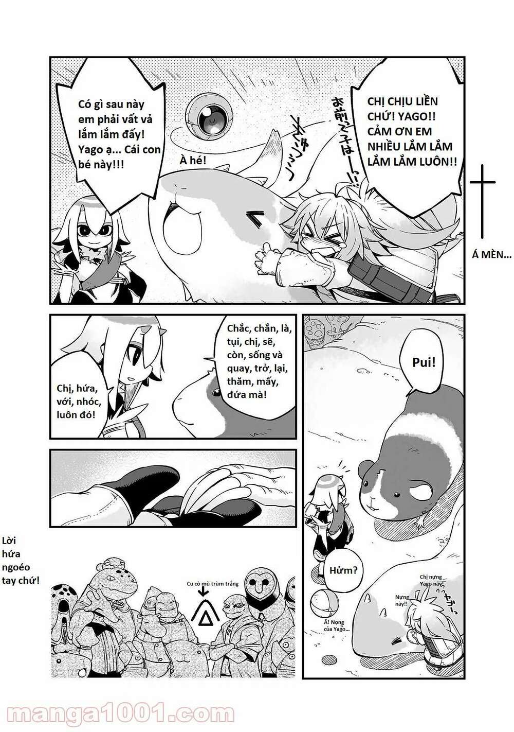 ngay cả khi hậu tận thế, thật hạnh phúc vẫn còn được sống... chapter 18.3 9