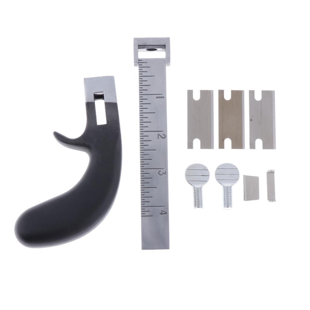 Aluminium Alloy Draw Gauge Strap Cutter Leather Or Lace Strap Cutter Tool