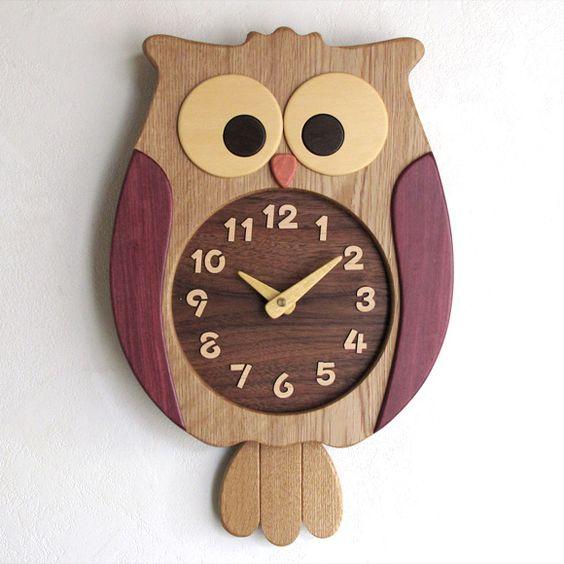 Đồng hồ hình cú mèo ĐH37