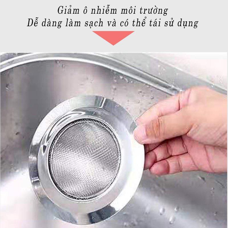 Lưới Lọc Rác, Lưới Inox Lọc Rác Bồn Rửa Chống Tắc Nghẽn Không Gỉ