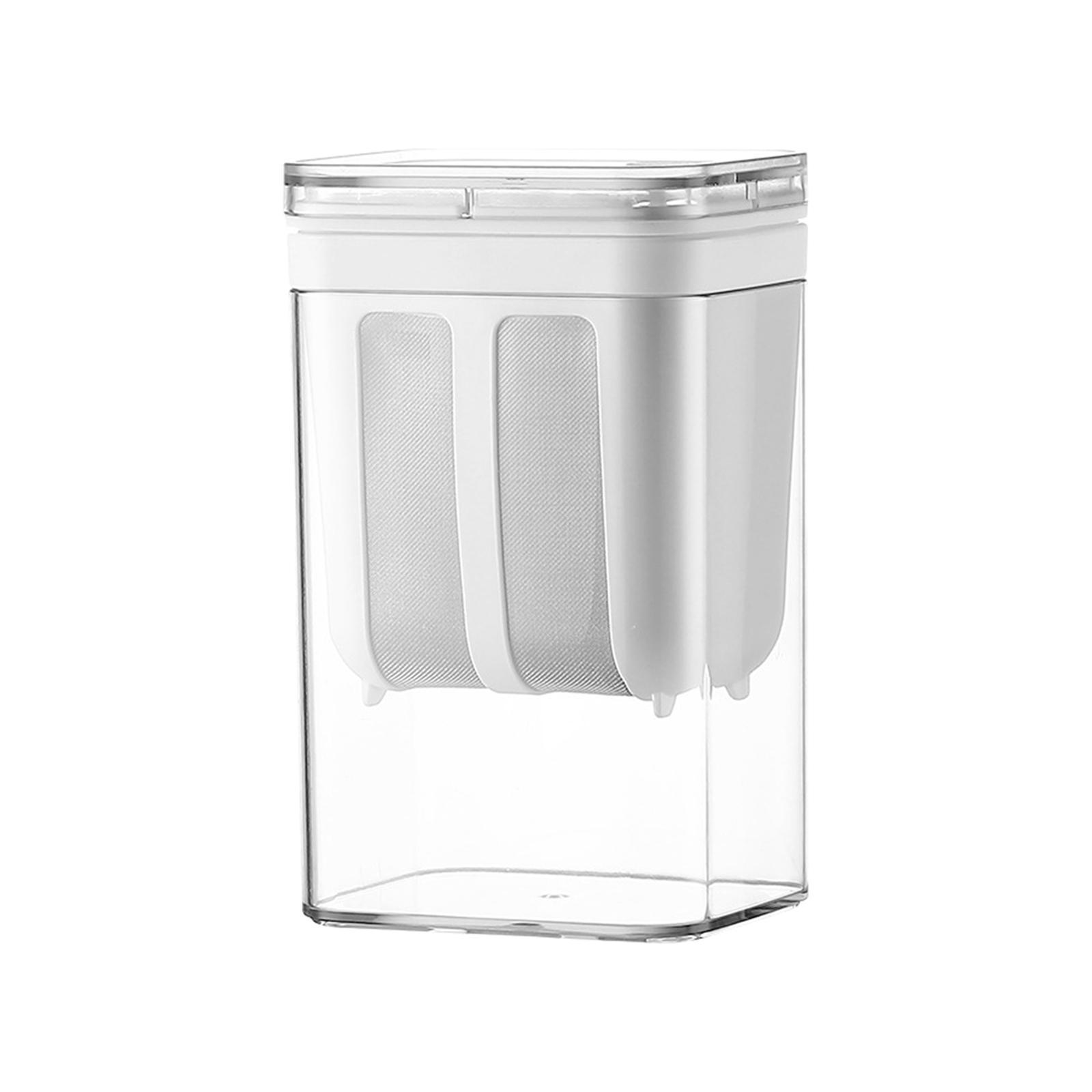 Yogurt Strainer Maker Food Strainer Household 1100ml Reusable Yogurt Filter,Juice Filter Soya Bean Milk Filter Cup for Picnic