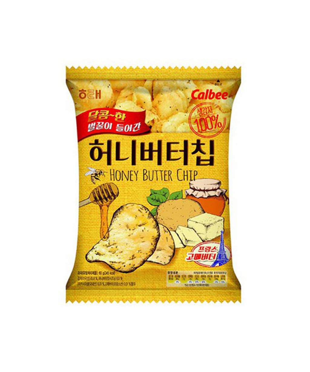 Snack Bơ Mật Ong Phô Mai Tươi Haitai Hàn Quốc 60g