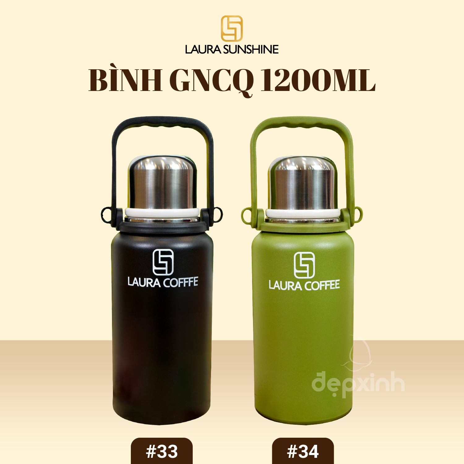 [Tặng Quà] Combo 15 Hộp cà phê hòa tan cao cấp Laura Coffee Nhật Kim Anh (15 hộp x 10 gói)