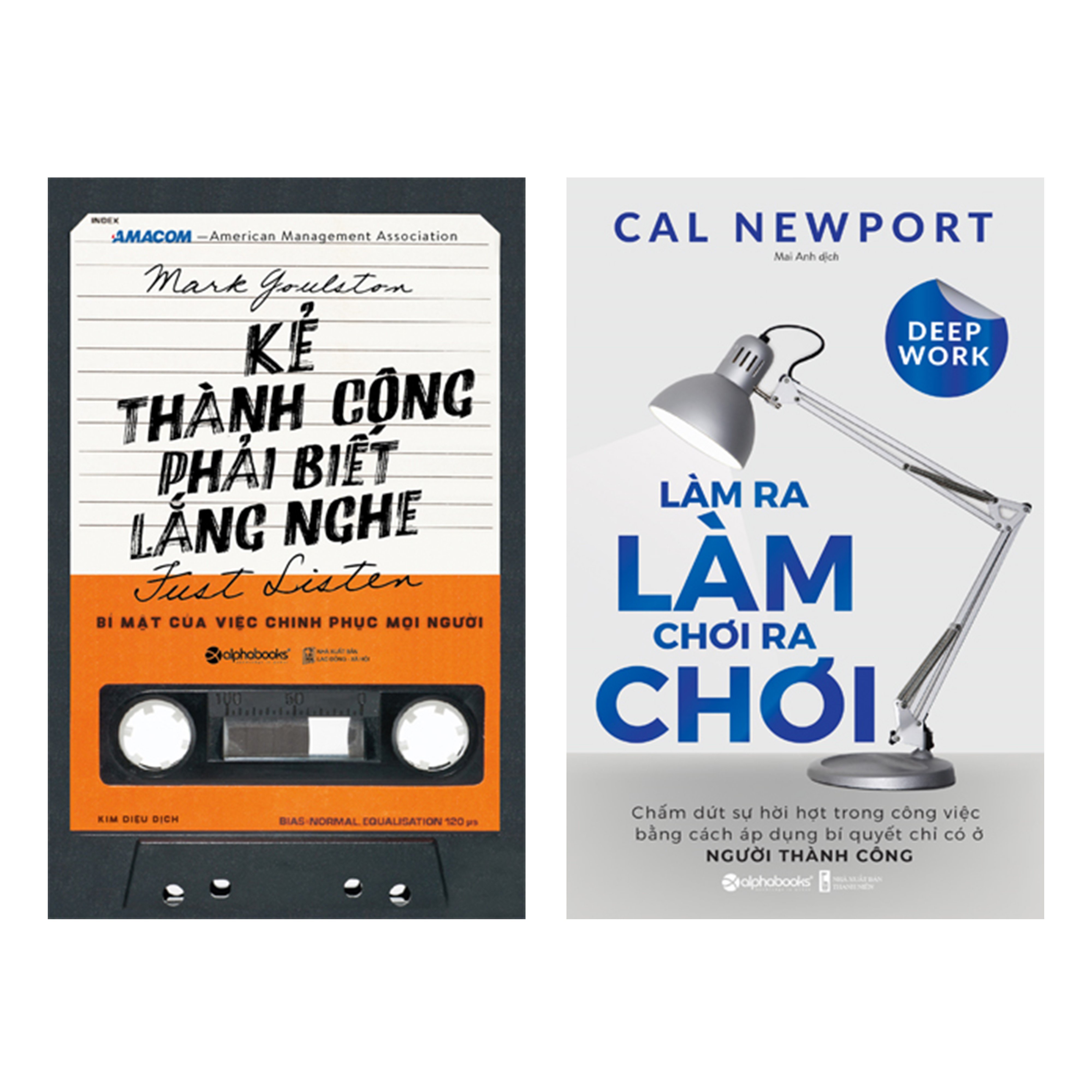 Combo Làm Ra Làm Chơi Ra Chơi + Kẻ Thành Công Phải Biết Lắng Nghe