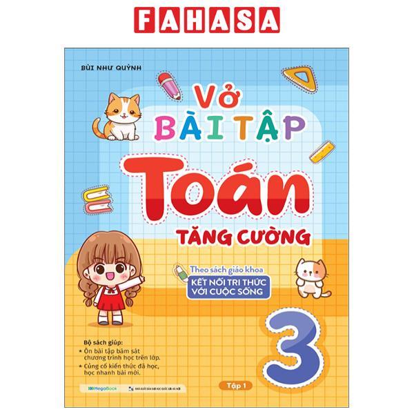 Vở Bài Tập Toán Tăng Cường 3 - Tập 1 (Theo Sách Giáo Khoa Kết Nối Tri Thức Với Cuộc Sống)