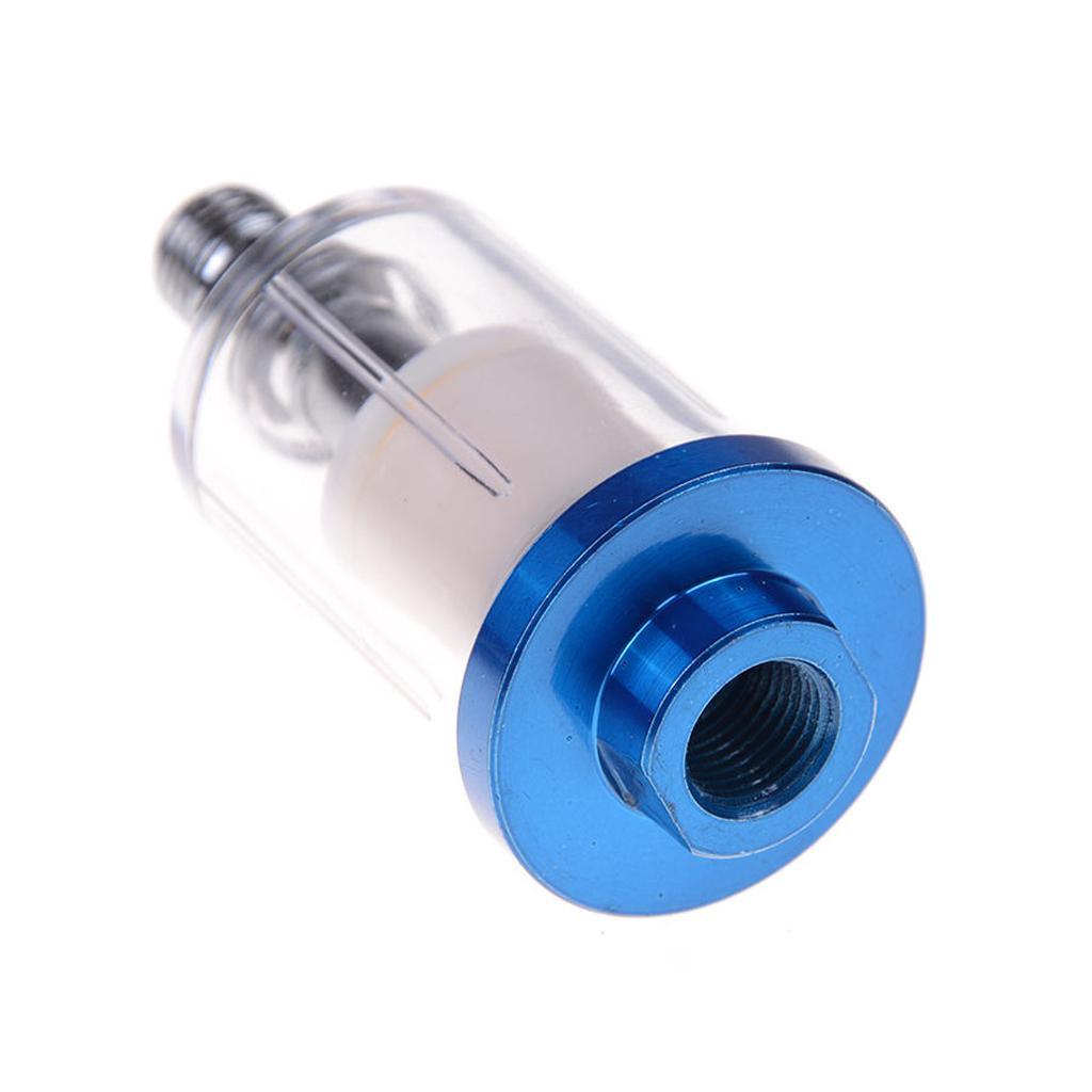 2xMini Air Oil Water Separator Filter for Compressor Spray Paint Gun Tool 1/4
