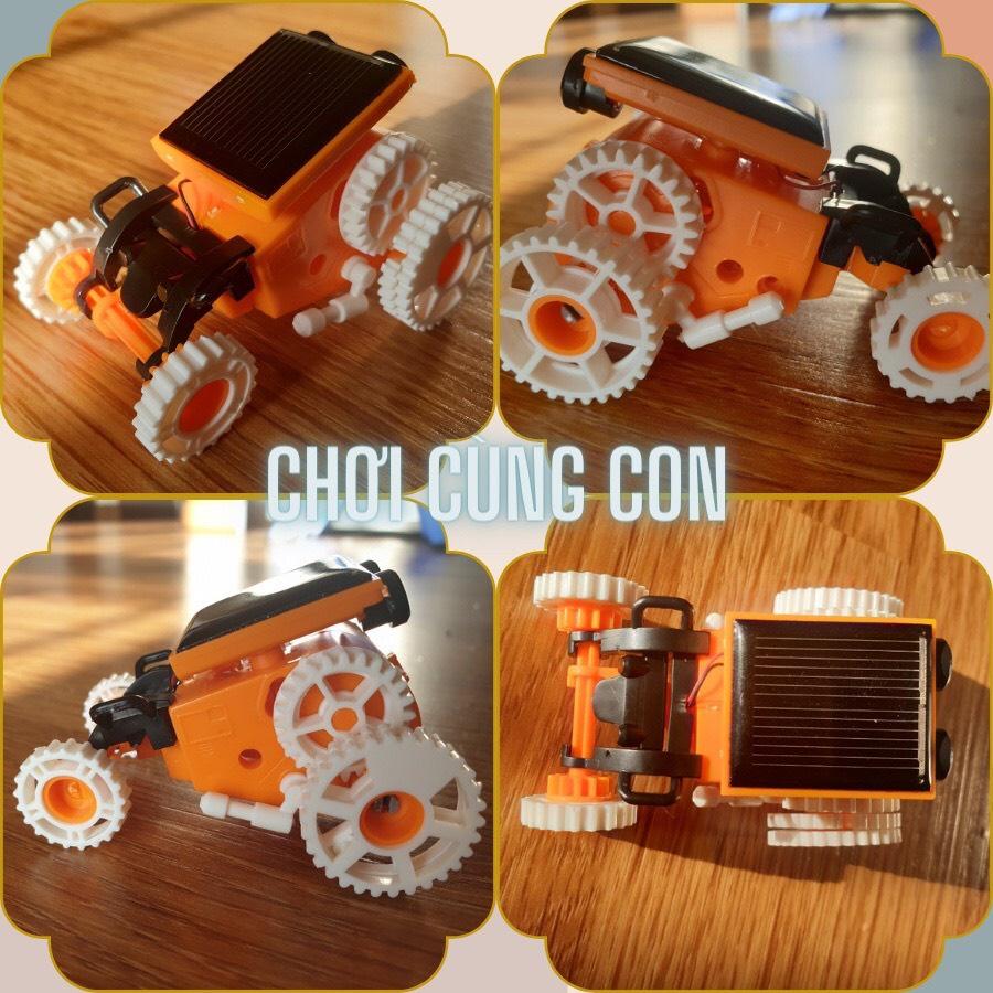 ĐỒ CHƠI GIÁO DỤC STEM LẮP RÁP ROBOT SOLAR 7 IN 1 CHẠY BẰNG PIN NĂNG LƯỢNG MẶT TRỜI