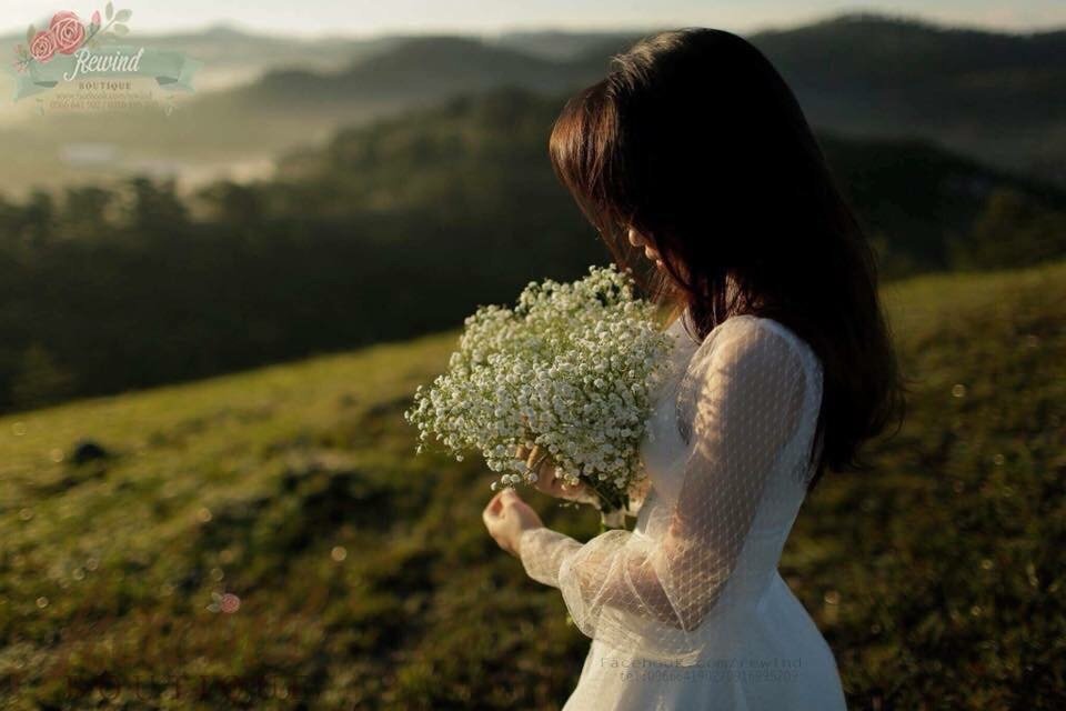 Đầm Xòe Ren Phối Lưới
